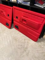C10 Custom bench seats, Dashpad, and door panels