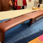 1985 Chevy C10 dash Wrapped with apex leather