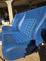 73-87 c10 Custom built bench seat twilight blue - Image 5