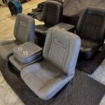 BUCKET SEATS WITH FLIP-DOWN CONSOLE (VARIETY OF COLORS) – PREMIUM LEATHER