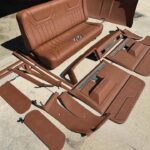 82-88 C10 COMPLETE INTERIOR UPHOLSTERY – PREMIUM TAN LEATHER FINISH