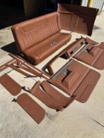 C10 Complete Interior Upholstery  Premium Tan Leather Finish - Image 4